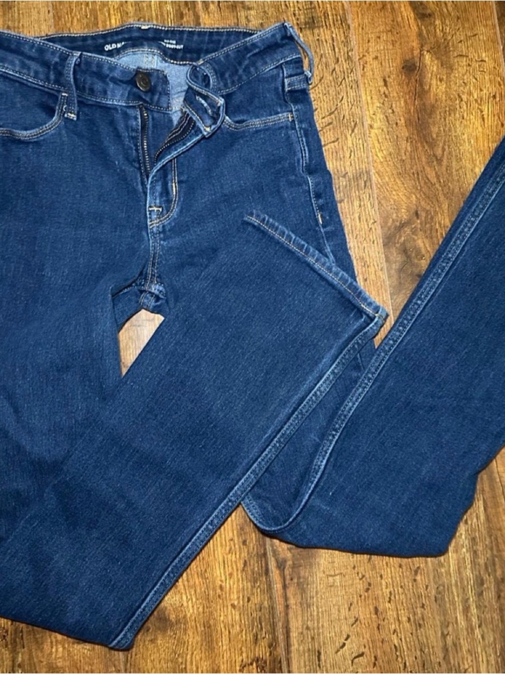 Old Navy Women's Dark Blue Boot Cut Jeans